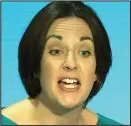  ??  ?? Embarrassi­ng: Kezia Dugdale