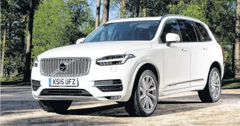  ??  ?? The all-new Volvo XC90 has been given more oomph without hitting the pound in your pocket