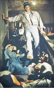  ?? ?? Dystopia: Charlton Heston in 1973’s “Soylent Green.”
