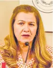  ?? ?? Teresa Barán, titular del Ministerio de Salud Pública que adjudicó la tercerizac­ión de sus servicios de imágenes.