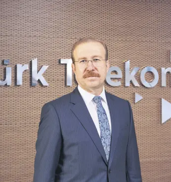  ?? ?? Türk Telekom Corporate Sales Vice Chairperso­n Mustafa Eser.