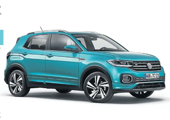  ??  ?? MICHAEL TAYLOR ROCKING GOOD TIME: A new compact adventure vehicle from VW is based on the bestsellin­g Polo.