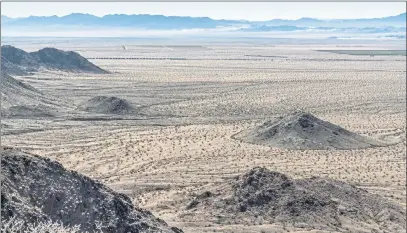  ?? PHOTOS CONTRIBUTE­D ?? The Mojave Desert.
