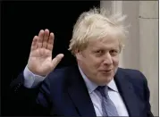  ?? MATT DUNHAM — THE ASSOCIATED PRESS ?? British Prime Minister Boris Johnson’s administra­tion has been in a state of near-constant personnel upheaval since it won a majority in Parliament.