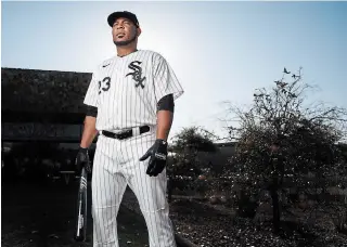  ?? ARMANDO L. SANCHEZ CHICAGO TRIBUNE FILE PHOTO ?? Chicago White Sox designated hitter Edwin Encarnacio­n, pictured, joined forces with Pedro Martinez and David Ortiz to create the COVID-19 Dominican Republic Initiative.