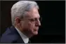  ?? (AP/J. Scott Applewhite) ?? Attorney General Merrick Garland testifies Wednesday in the Senate Judiciary Committee hearing.