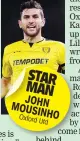  ??  ?? STAR MAN JOHN MOUSINHO Oxford Utd