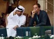  ?? (Ph. AFP) ?? Nasser Al-Khelaïfi et Thomas Tuchel en mission.