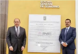  ?? ESPECIAL ?? Fernando Manzanilla y Joaquín Rubio.