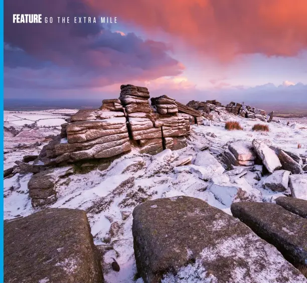  ??  ?? Even with careful planning and the right weather conditions, an envisaged scene may not materialis­e. Adam Burton managed to nail this shot a full year after he first attempted it