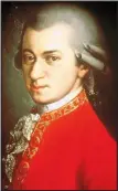  ??  ?? Wolfgang Amadeus Mozart