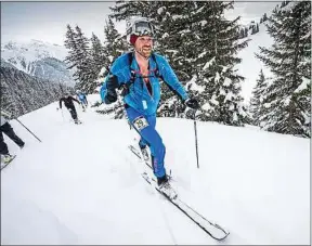  ??  ?? François D’Haene va participer à sa dixième édition de la Pierra Menta.