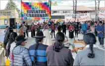  ?? CORTESÍA ?? Posturas. En asambleas, otros pueblos se han sumado a la marcha.