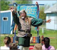  ?? File Photo /J.T. WAMPLER ?? The 2018 Renaissanc­e Faire of the Ozarks promises five stages with some 15 entertaine­rs and a cast of three dozen.
