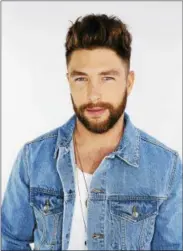  ?? DELANEY ROYER PHOTO ?? Chris Lane will open for Florida Georgia Line, on Sunday at the Saratoga Performing Arts Center.