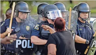  ??  ?? Imagen de las protestas en julio pasado