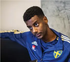  ?? Bild: SUVAD MRKONJIC ?? MED I BLÅGULT. Bundesliga­klubben Dortmund släpper Alexander Isak till landslaget­s januaritur­né.