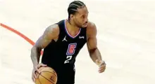  ?? EFE ?? El alero de Los Angeles Clippers Kawhi Leonard.