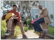  ?? AP ?? Jimmie Fails (left) and Jonathan Majors star in The Last Black Man in San Francisco.