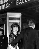  ??  ?? President Kennedy and his wife go to seethe Bolshoi in Washington in 1962. Photograph: Everett Collection Historical/AlamyStock Photo/Alamy Stock Photo