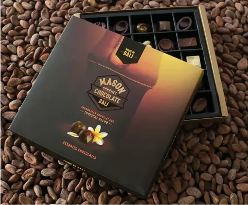  ??  ?? MASON CHOCOLATE