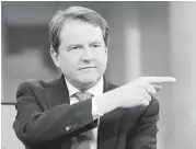  ?? Jacquelyn Martin / Associated Press ?? White House counsel Don McGahn has issued at least 37 ethics waivers to administra­tion officials.