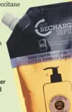  ??  ?? L’Occitane
Eco Recharge Refill Shea Butter Lavender Liquid Soap, £14.50