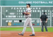  ?? MADDIE MEYER/GETTY IMAGES ?? The Astros’ Justin Verlander made his first relief appearance on Monday after more than 2,600 innings pitched.