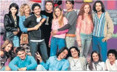  ?? TELECINCO ?? El Siete Robles era el instituto en el que tenían lugar las historias de los alumnos de la serie ‘Al salir de clase’.