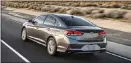  ??  ?? 2018 Hyundai Sonata Limted 2.0T. (Image courtesy of Hyundai)