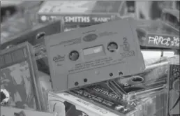  ?? GRAEME ROY, THE CANADIAN PRESS ?? One of the biggest hurdles in embracing the cassette trend is finding a way to play them. Decades of declutteri­ng have left many households without a good player.