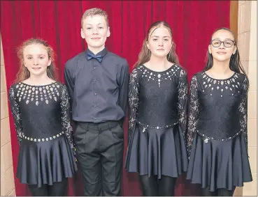  ?? (Photo: Sean Byrne) ?? Lismore Figure Dancers winners at the Waterford County Scór na bPáistí finals held in Cappoquin Community Centre.