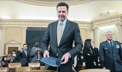  ?? SHAWN THEW / EFE ?? El director del FBI, James Comey, testificó la semana pasada ante el Congreso sobre la conexión rusa