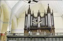  ?? - Crédits : CB65 ?? L’orgue restauré résonnera régulièrem­ent entre les murs de l’église.