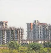  ?? BURHAAN KINU/HT PHOTO ?? The Noida authority has made the changes because many builders were not able to clear land dues