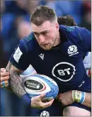  ??  ?? Scotland captain Stuart Hogg