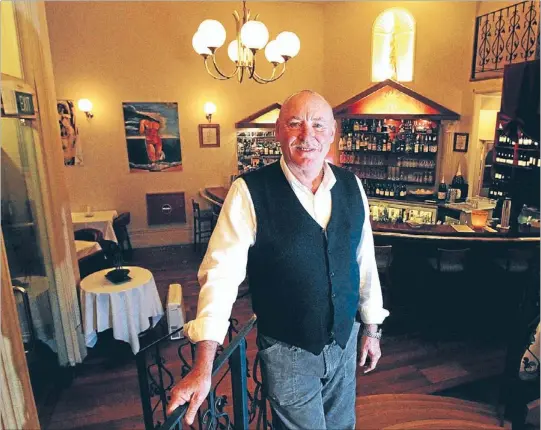  ?? Photos: ROBERT CHARLES/FAIRFAX NZ ?? Food buff: New Plymouth’s Andre’s L’escargot restaurant clocks up 35 years in business this week. Owner Andre Teissonnie­re says the secret to success is finding the right staff and providing delicious and consistent food.