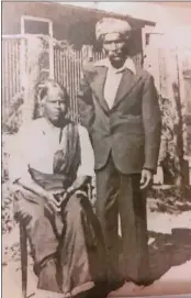  ?? PICTURE: DR LEANNE PILLAY PRIVATE COLLECTION ?? Dr Leanne Pillay’s indentured great grandparen­ts, Kista and Angammah Pillay, came from Arakkonam in India.