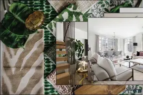  ?? (TNS/Handout) ?? When introducin­g daring patterns and textures in the same look, it can quickly go from maximalist chic to loud mess. The key is adding simple linens and muted, warm neutrals to the mix.