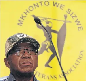  ?? / BAFANA MAHLANGU. ?? Deputy Minister of Defence and Military Veterans Kebby Maphatsoe says the conference has no legitimacy.