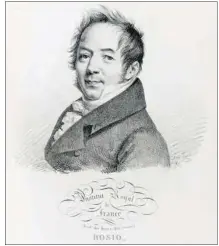  ?? (DR) ?? Né le  mars , François-Joseph Bosio est un artiste précoce et très apprécié des monarques de France, à commencer par Napoléon qui lui offre le rare privilège d’être son modèle.