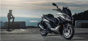  ??  ?? La versión S contará con mas equipamien­to. KYMCO X-CITING 400S.