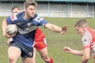  ??  ?? Paul Brearley scored the decisive try