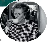  ?? GETTY IMAGES ?? Former British prime minister Margaret Thatcher may or may not have said thata man of a certain age on a bus can count himself a failure.