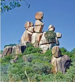  ?? ?? BALANCING ACT: Matobo Hills