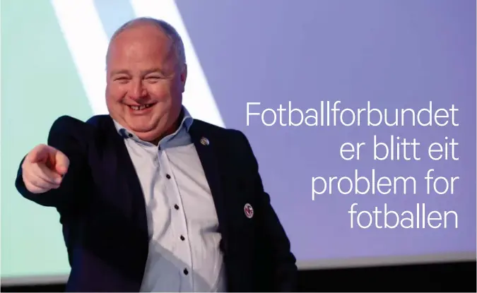  ?? ARKIVFOTO: VIDAR RUUD / NTB ?? Fotballfor­bundet vil arrangere eit fysisk fotballtin­g for å avgjere kampen om boikott av Qatar-VM. Her er fotballpre­sident Terje Svendsen på fotballtin­get i 2017.