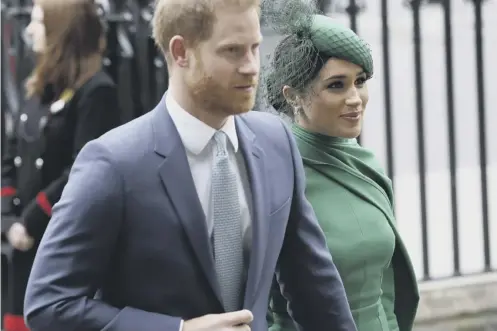  ??  ?? 0 The Duke and Duchess of Sussex will pay a ‘commercial rent’ for the continued use of Frogmore Cottage when they are in the UK