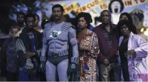  ??  ?? Der Superheld Meteor Man ist zwar eine Erfindung von Robert Townsend selbst, wurde aber kurz danach in den Marvel-kanon eingeglied­ert