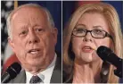  ??  ?? Phil Bredesen and Marsha Blackburn. GEORGE WALKER IV/THE TENNESSEAN