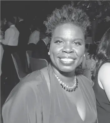  ?? MATT WINKELMEYE­R, GETTY IMAGES ?? Comedian Leslie Jones hosts the BET Awards Sunday night.